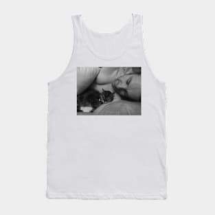 Cat nap with daddy's girl Tank Top